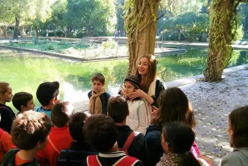 ruta teatralizada parque maria luisa